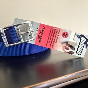 Avenue; woven nylon collar. XL. Adjustable to 26”. Strong metal buckle. NWT